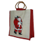8850-5867 Jute shopping bags"Santa"