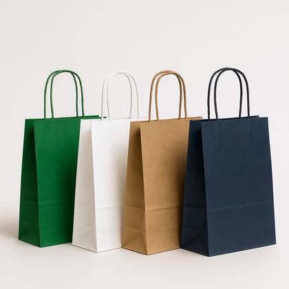 Lagersortiment Papiertaschen