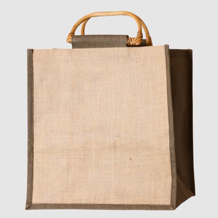 Jute carrier bags stock assortment